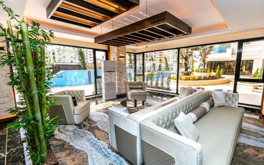 (English) FOR SALE DUBLEX FULL SEA VİEW WİTH FURNUTİRE  CENTRUM OF MAHMUTLAR