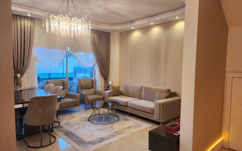 (English) FOR SALE DUBLEX FULL SEA VİEW WİTH FURNUTİRE  CENTRUM OF MAHMUTLAR