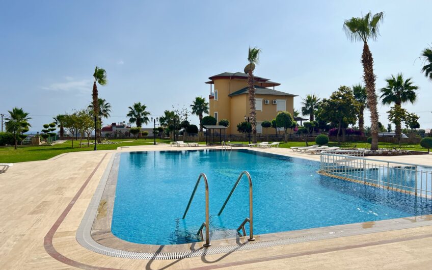 Detached villa with private pool within the site