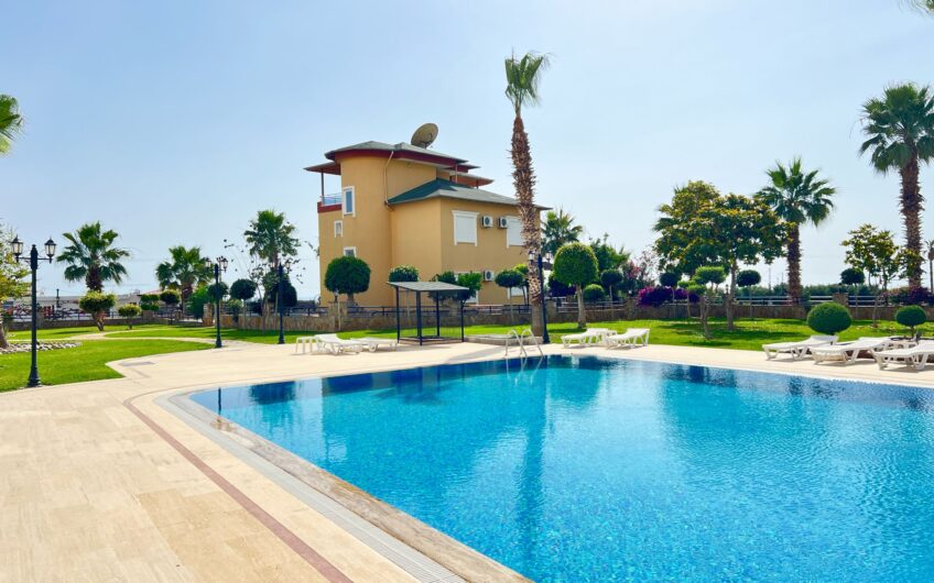Detached villa with private pool within the site