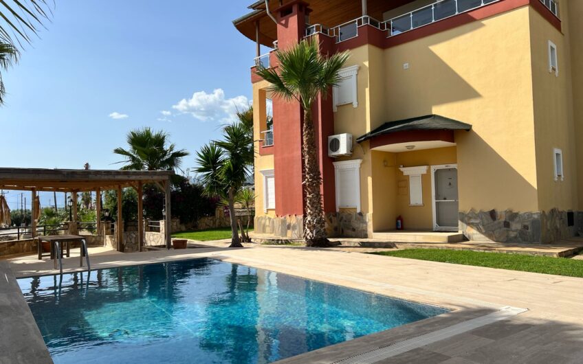 Detached villa with private pool within the site
