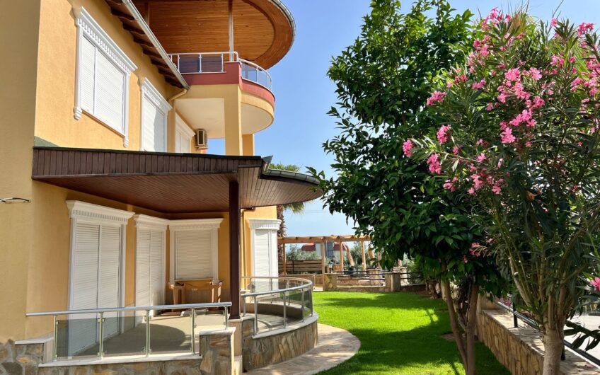 Detached villa with private pool within the site