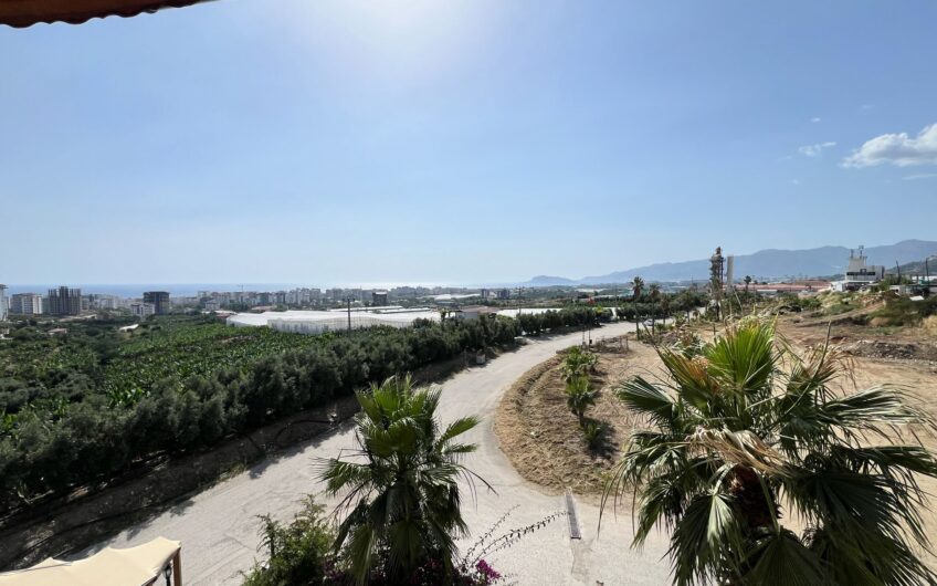 Detached villa with private pool within the site