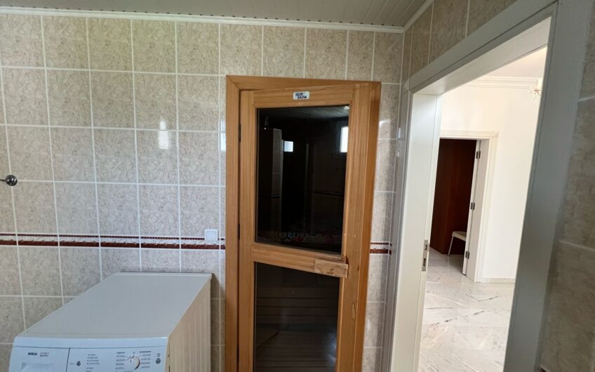 Detached villa with private pool within the site