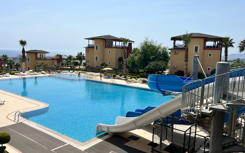 Detached villa with private pool within the site
