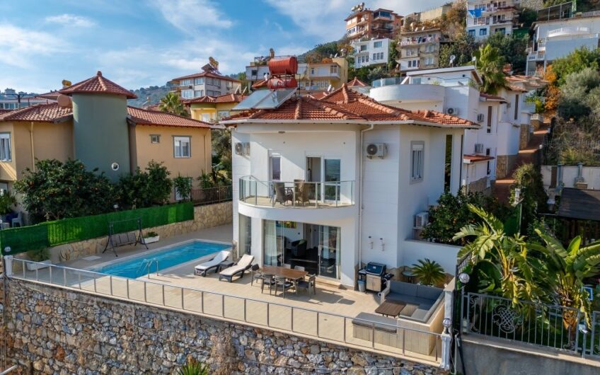 detached villa with private pool