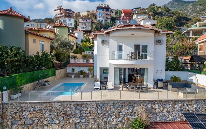 detached villa with private pool