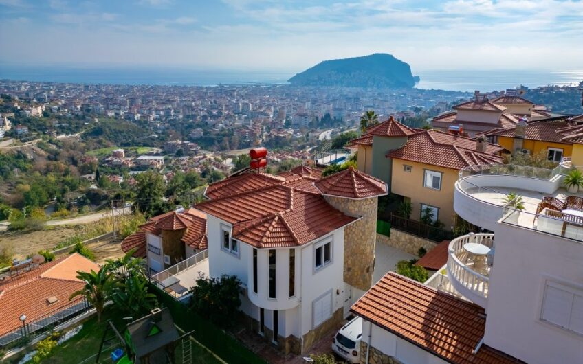 detached villa with private pool