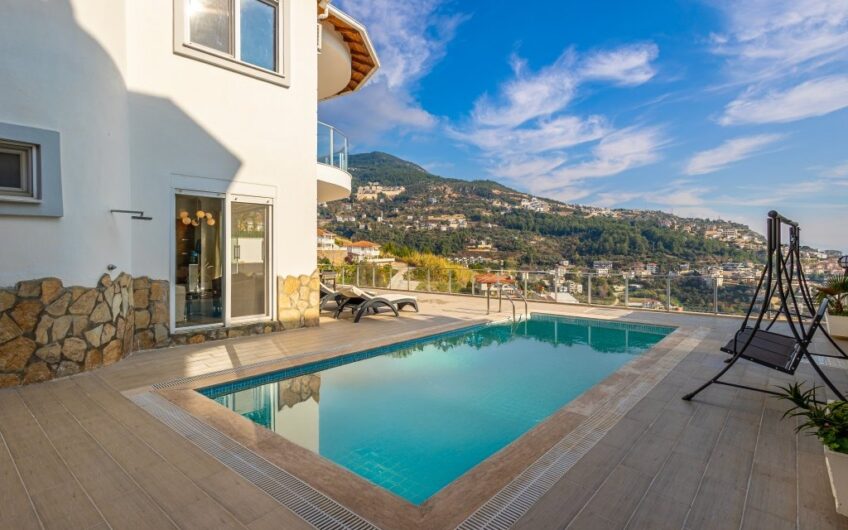 detached villa with private pool