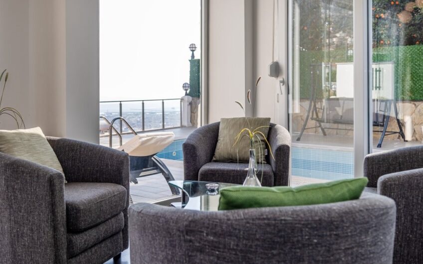 detached villa with private pool