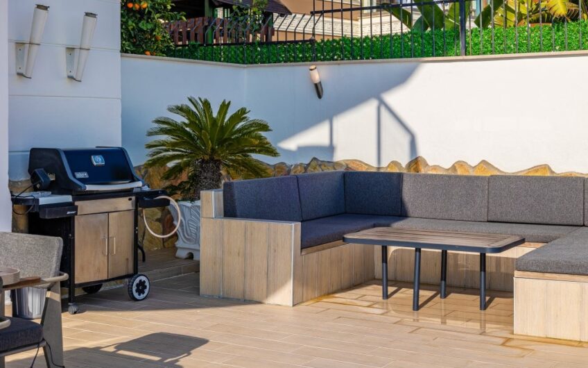 detached villa with private pool