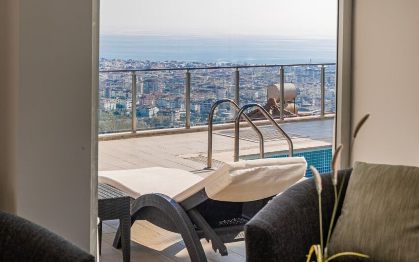 detached villa with private pool