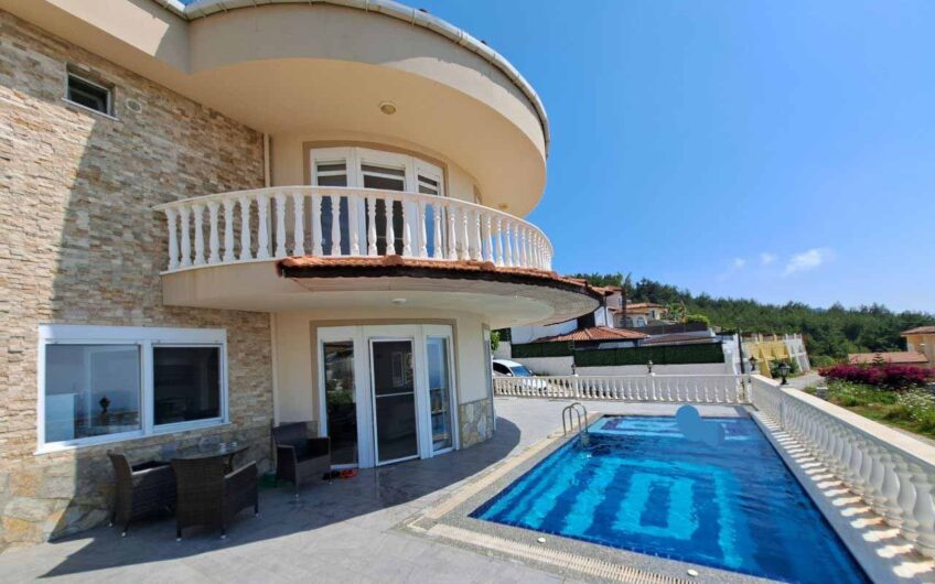 Sea view villa with pool Alanya MD19