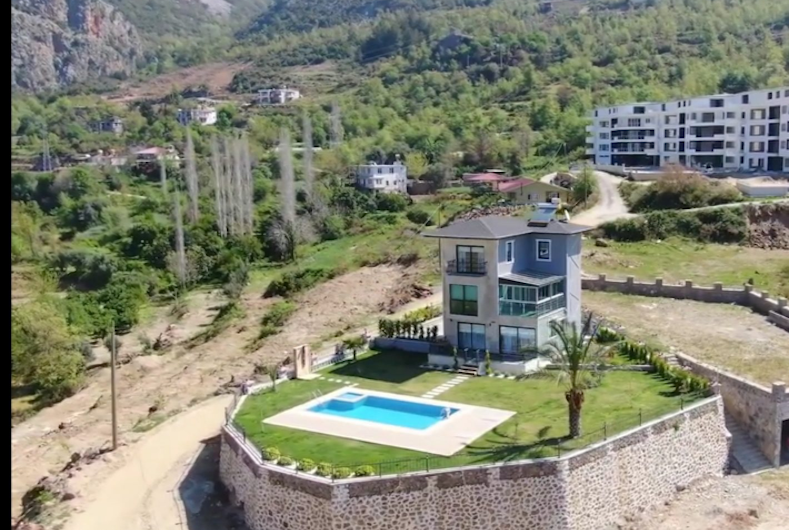 Sea View Villa Alanya for Sale MD87