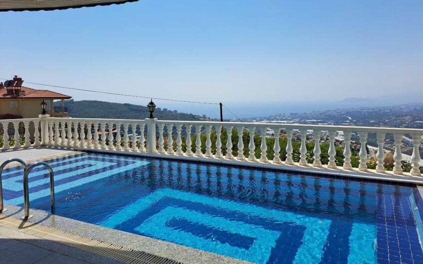 Sea view villa with pool Alanya MD19