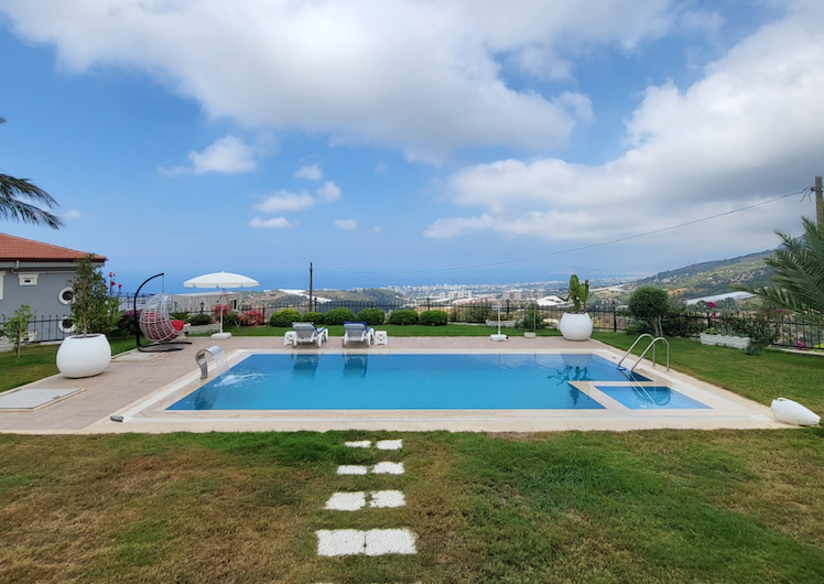Sea View Villa Alanya for Sale MD87