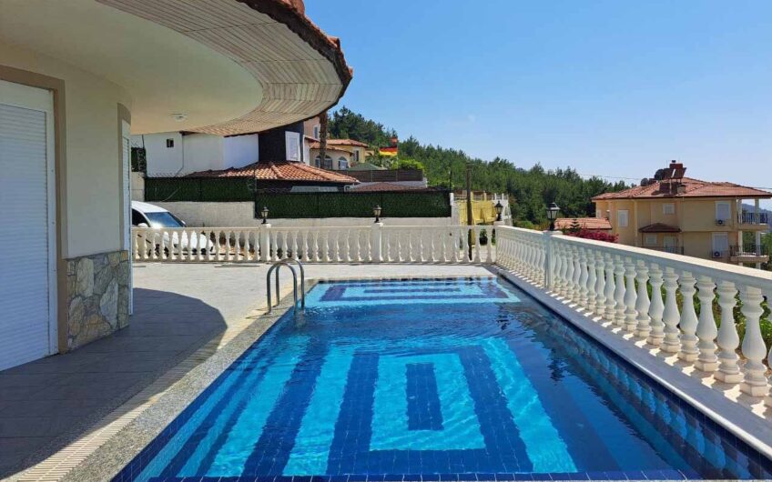 Sea view villa with pool Alanya MD19