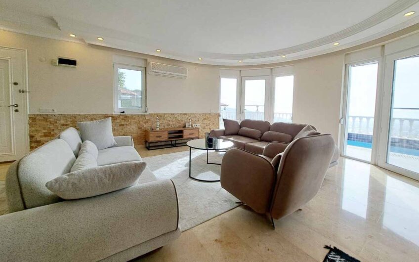 Sea view villa with pool Alanya MD19