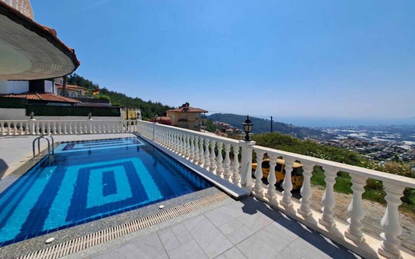 Sea view villa with pool Alanya MD19