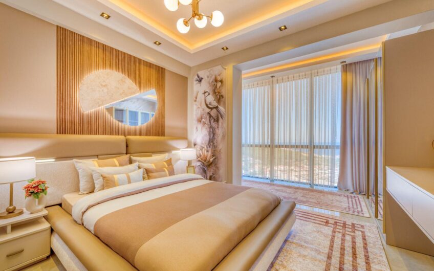 Alanya Kargıcak’ta Özel Havuzlu, Saunalı ve Deniz Manzaralı 4+1 Villa