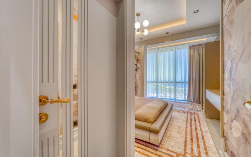 Alanya Kargıcak’ta Özel Havuzlu, Saunalı ve Deniz Manzaralı 4+1 Villa