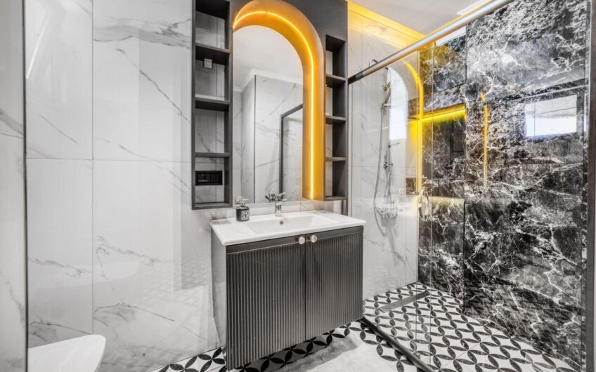 Alanya Kargıcak’ta Özel Havuzlu, Saunalı ve Deniz Manzaralı 4+1 Villa