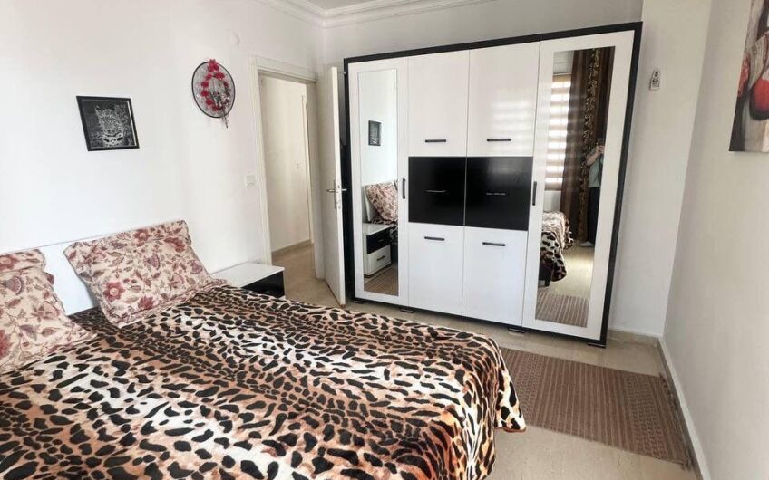 Alanya, Mahmutlar — furnished 2+1 apartment in a residential complex with a swimming pool.